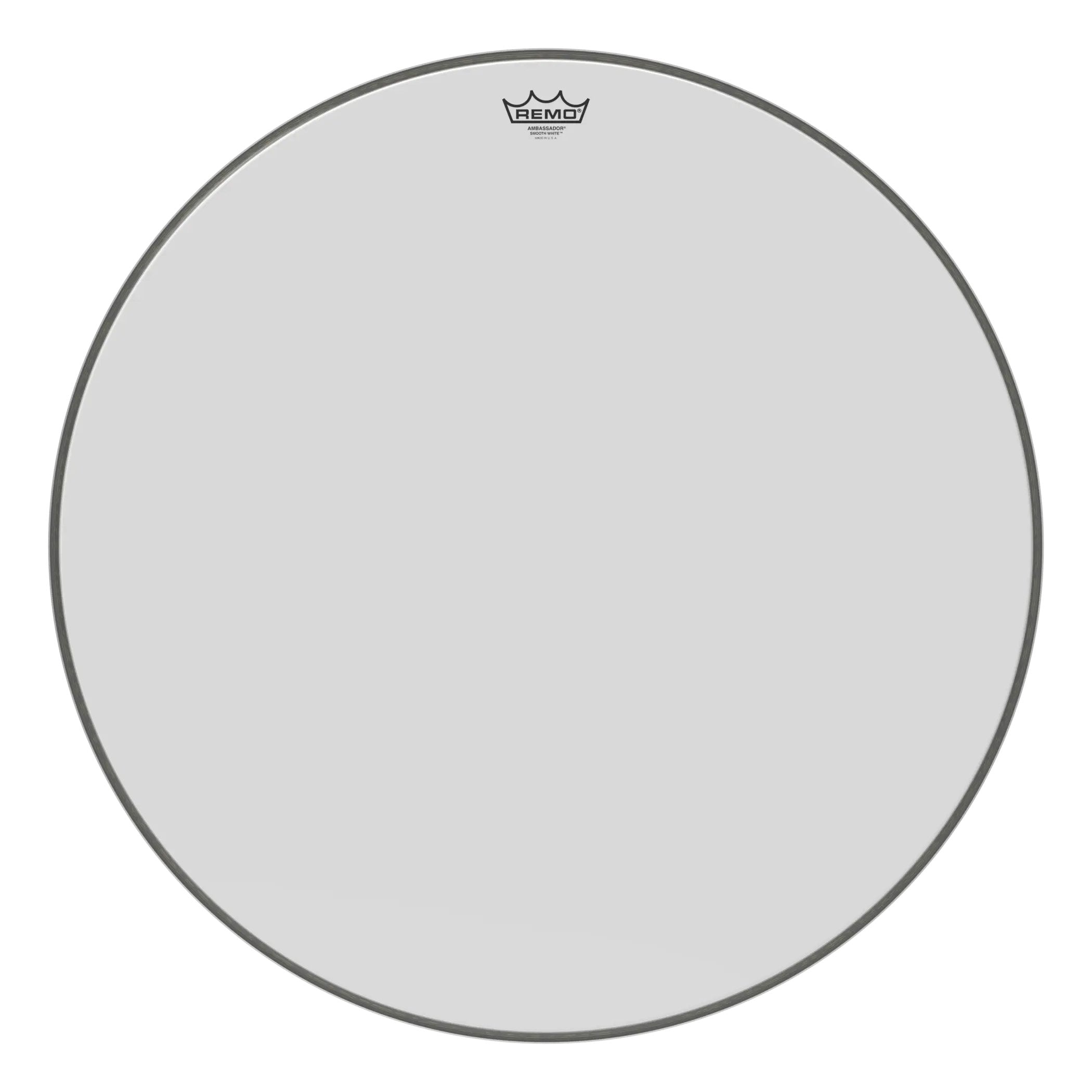 Remo Abassador Smooth White Concert Bass Drumhead - 28"