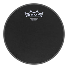 Remo Ambassador Black Suede Drumhead - 8"