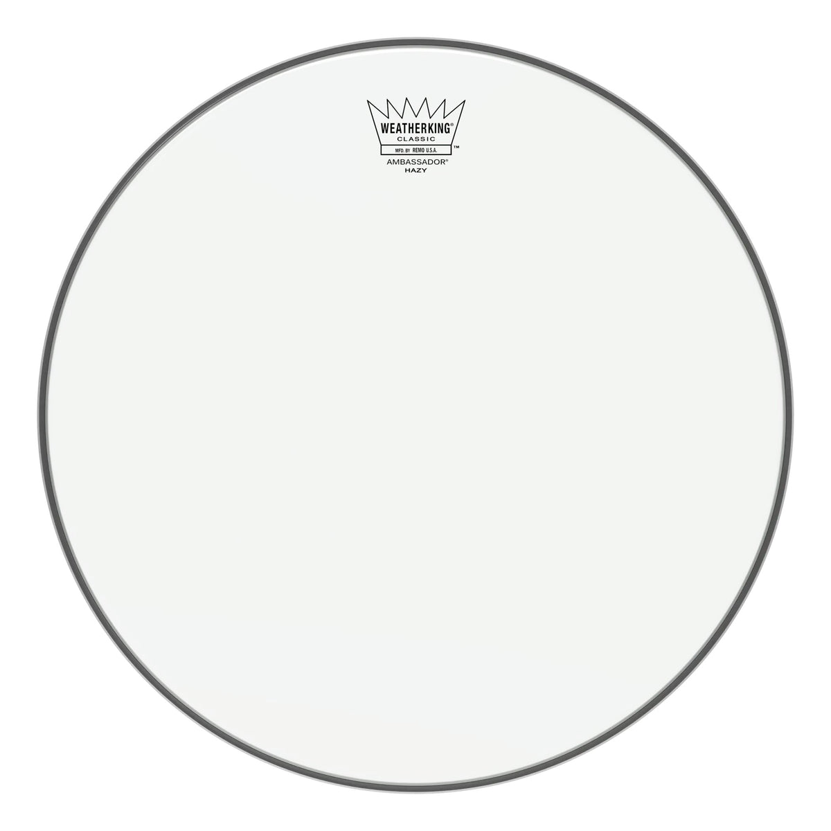 Remo Ambassador Classic Fit Hazy Snare Side Drumhead - 14"