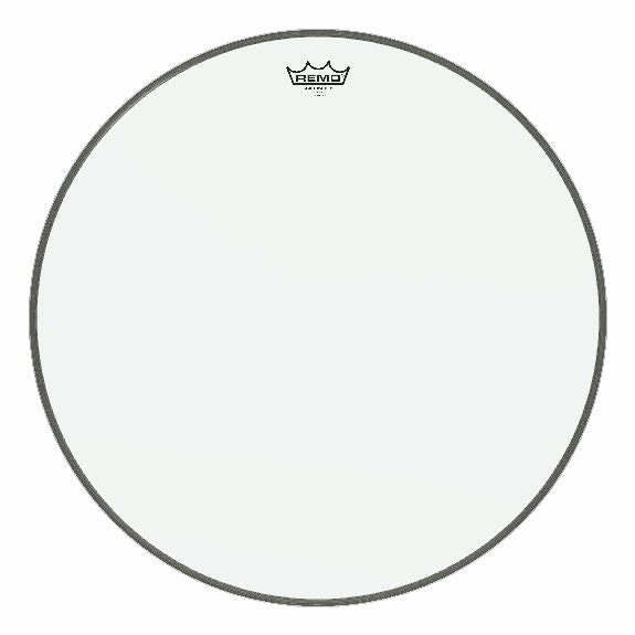 28" Remo Ambassador Clear Bass Drum Head