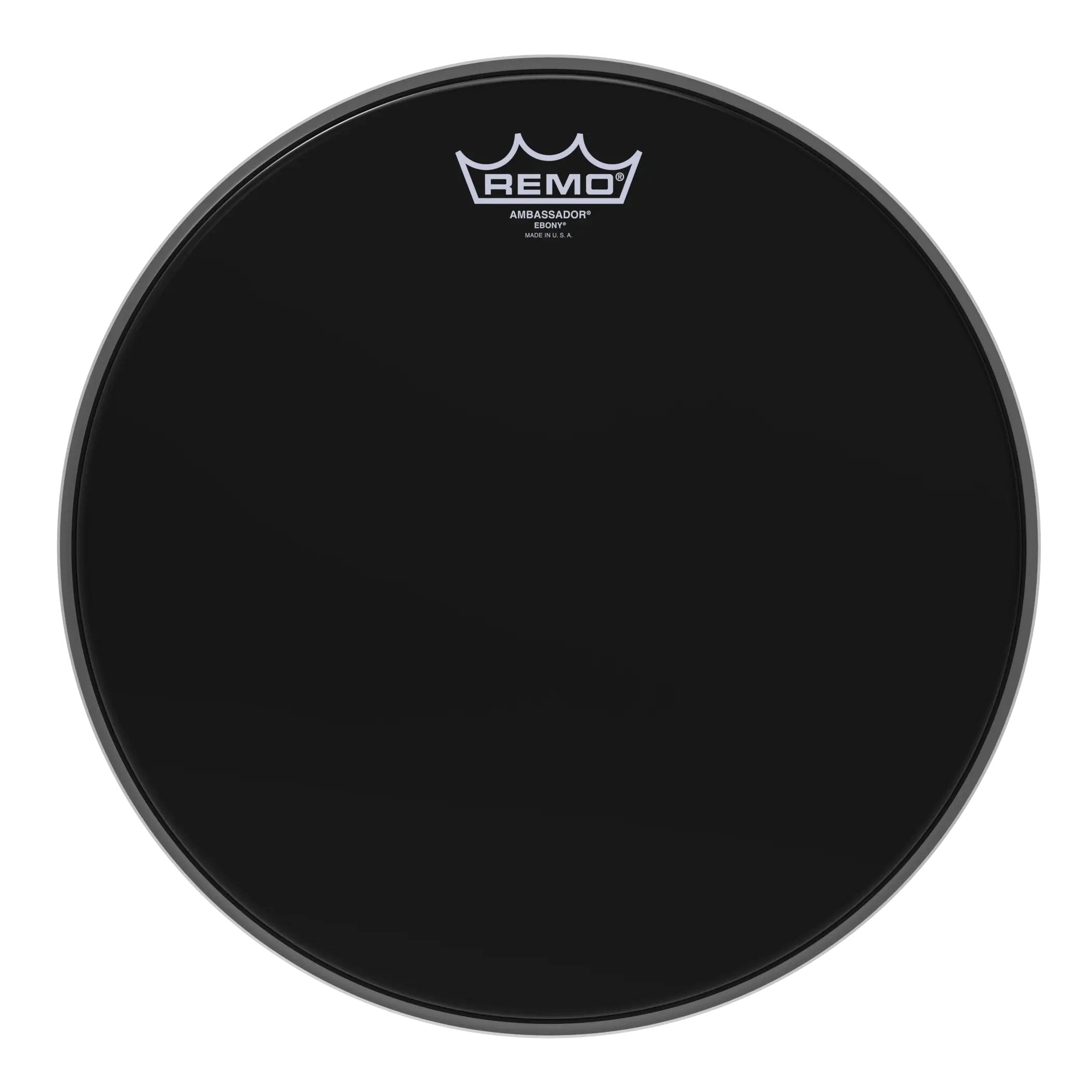 Remo Ambassador Ebony Drumhead - 13"
