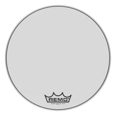 Remo Ambassador Smooth White Crimplock Marching Bass Drumhead - 22"
