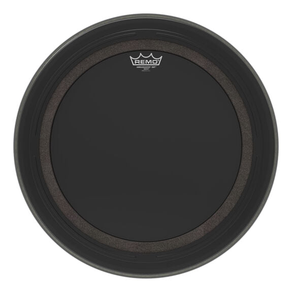 18" Remo Ambassador SMT Ebony Bass Drumhead