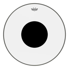 Remo Controlled Sound Clear Bass Drumhead - Top Black Dot - 24"