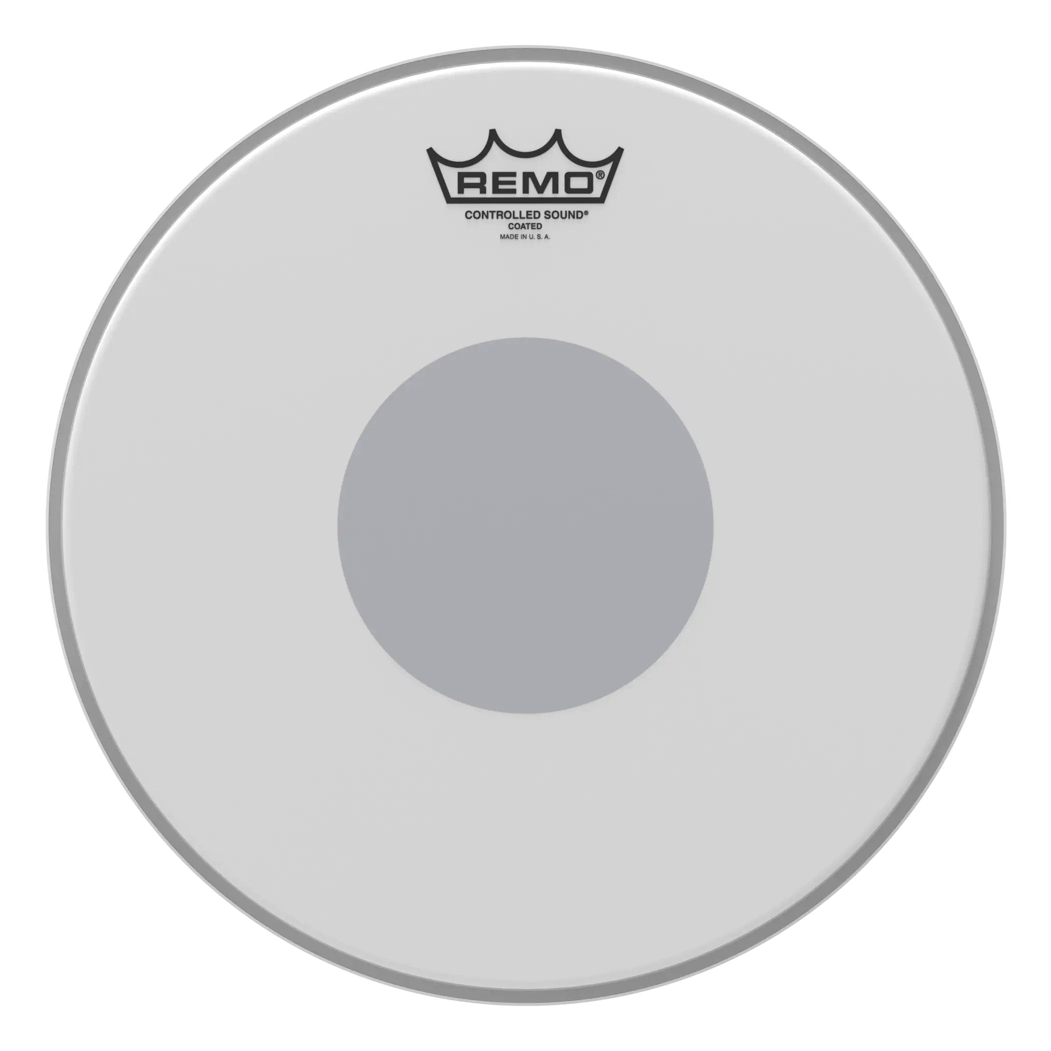 Remo Controlled Sound Coated Drumhead - Bottom Black Dot - 12"