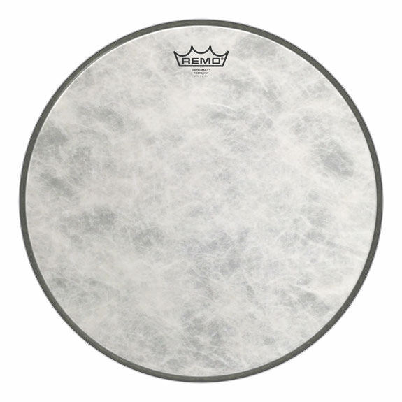 18" Remo Diplomat Fiberskyn Bass Drum Heads
