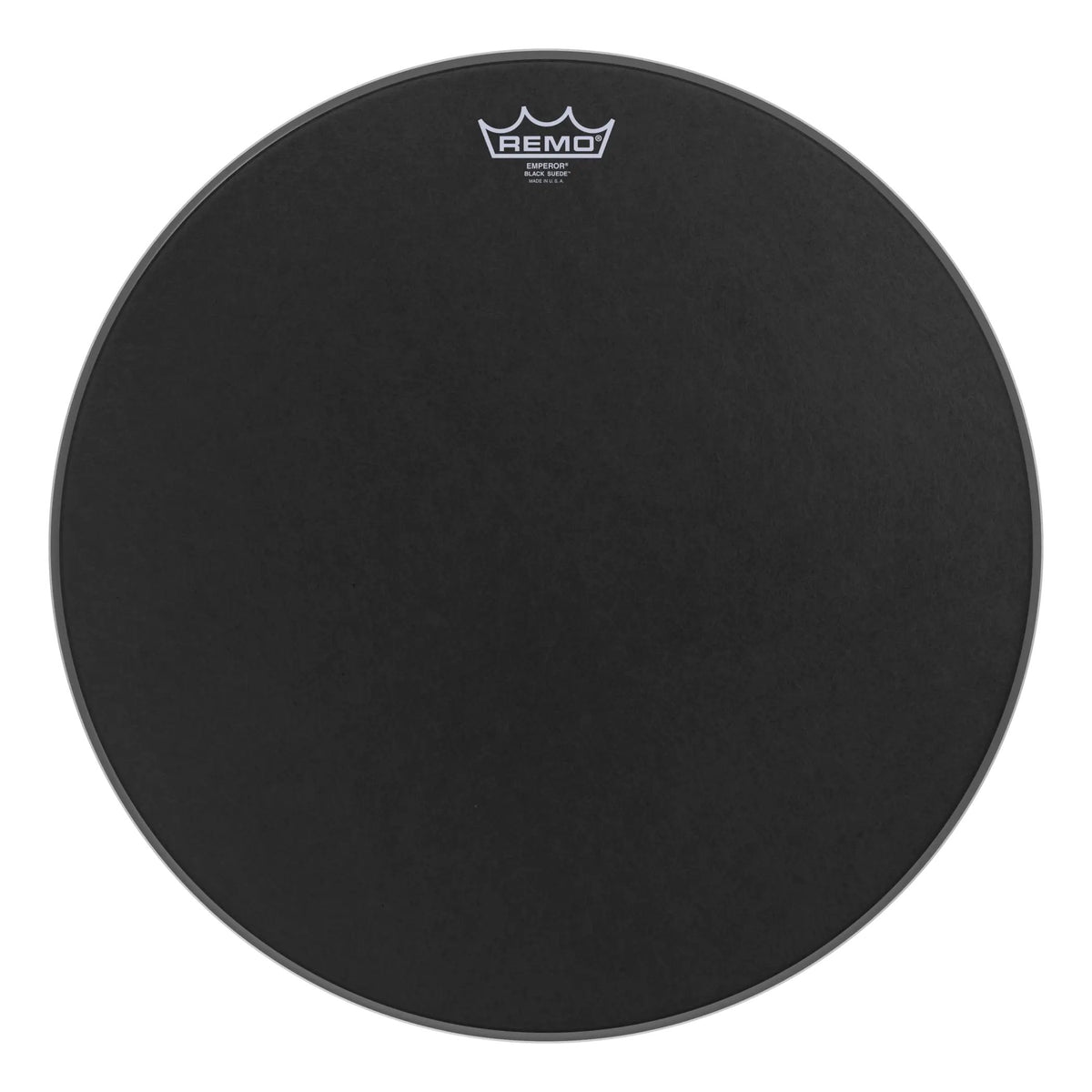 Remo Emperor Black Suede Drumhead - 18"