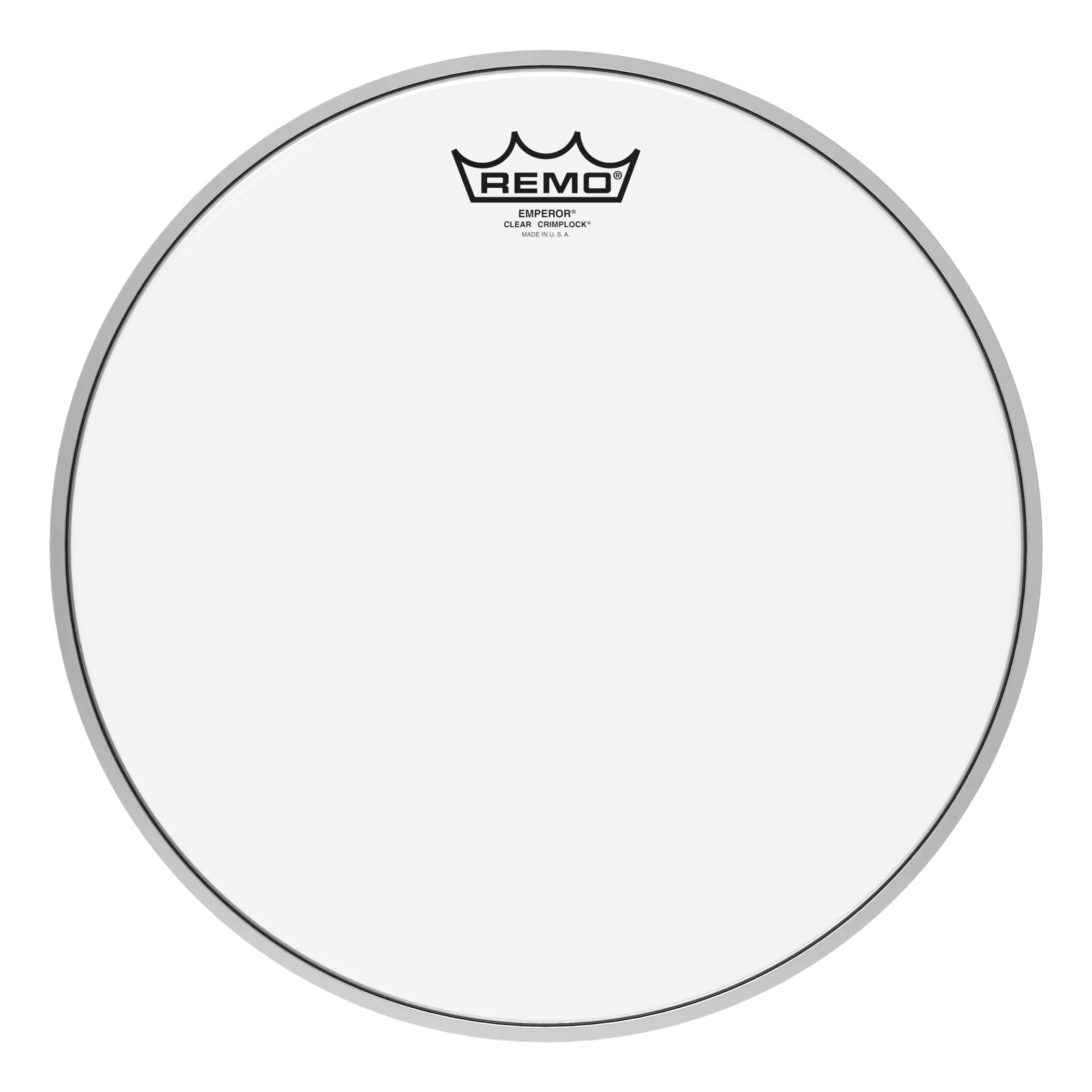 Remo Emperor Clear Crimplock Marching Tenor Drumhead - 13"