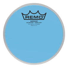 Remo Emperor Colortone Blue Crimplock Marching Tenor Drumhead - 6"
