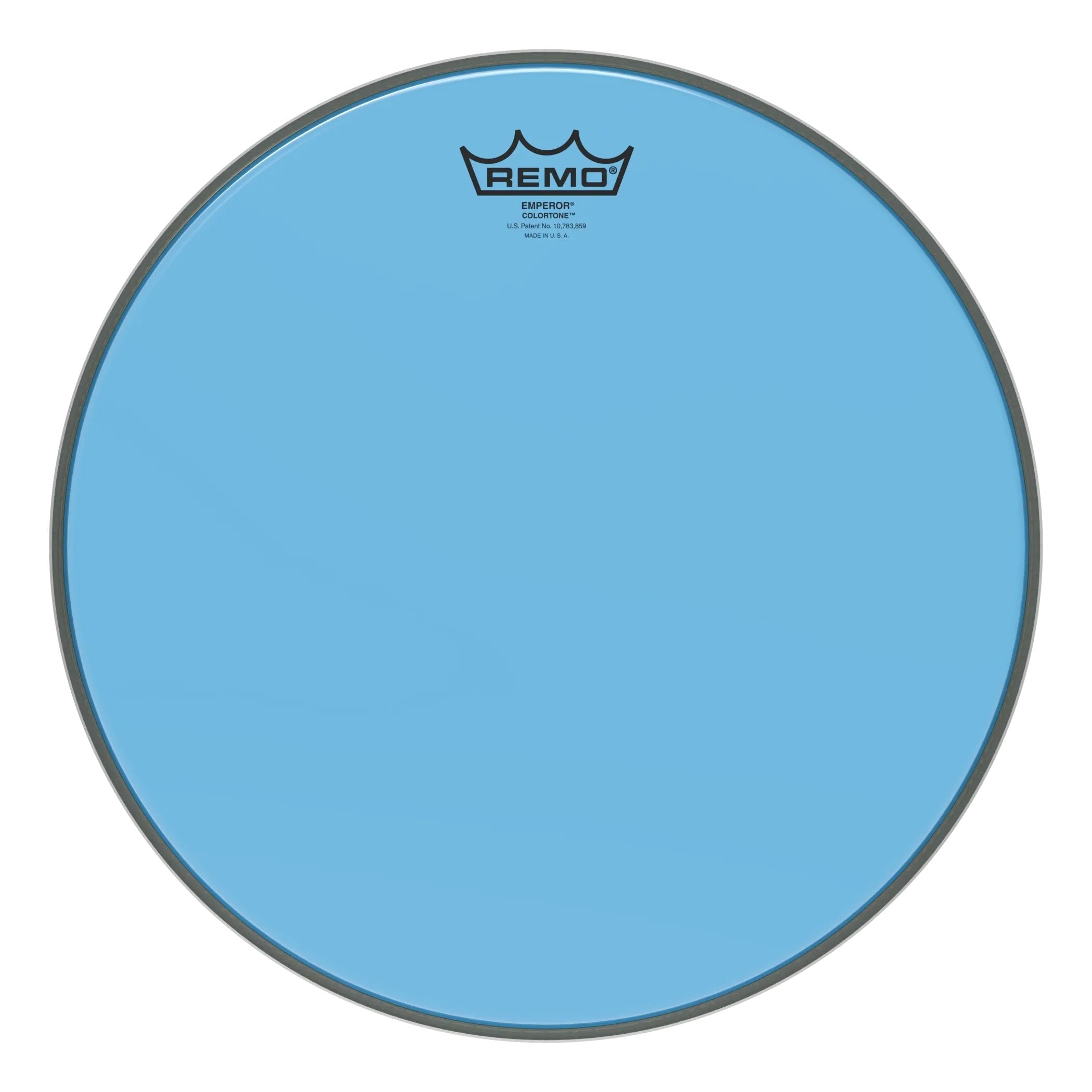 Remo Emperor Colortone Blue Drumhead - 14"
