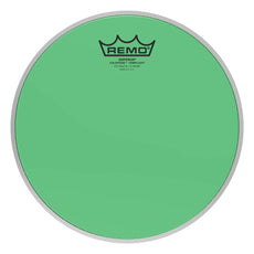 Remo Emperor Colortone Green Crimplock Marching Tenor Drumhead - 10"