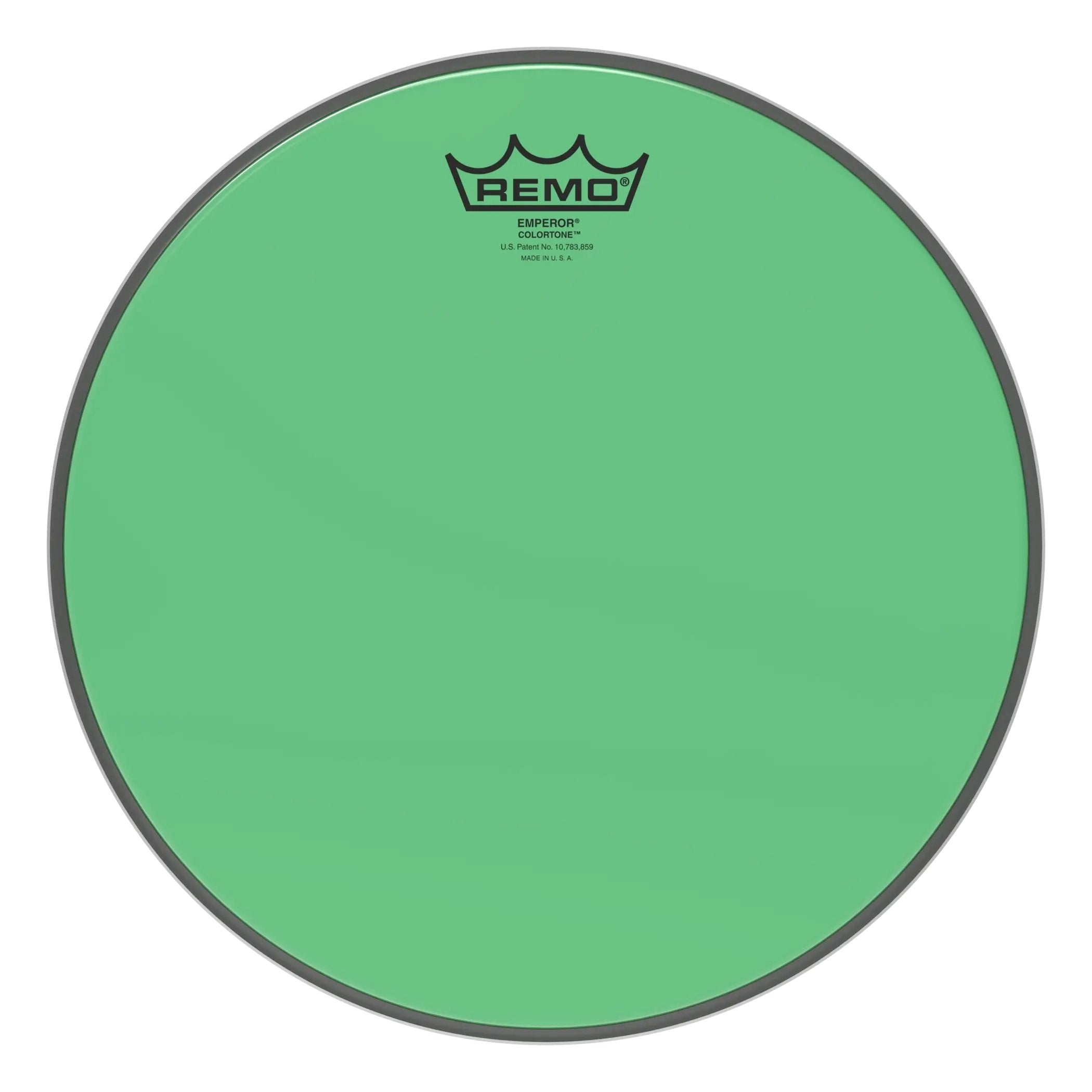Remo Emperor Colortone Green Drumhead - 12"