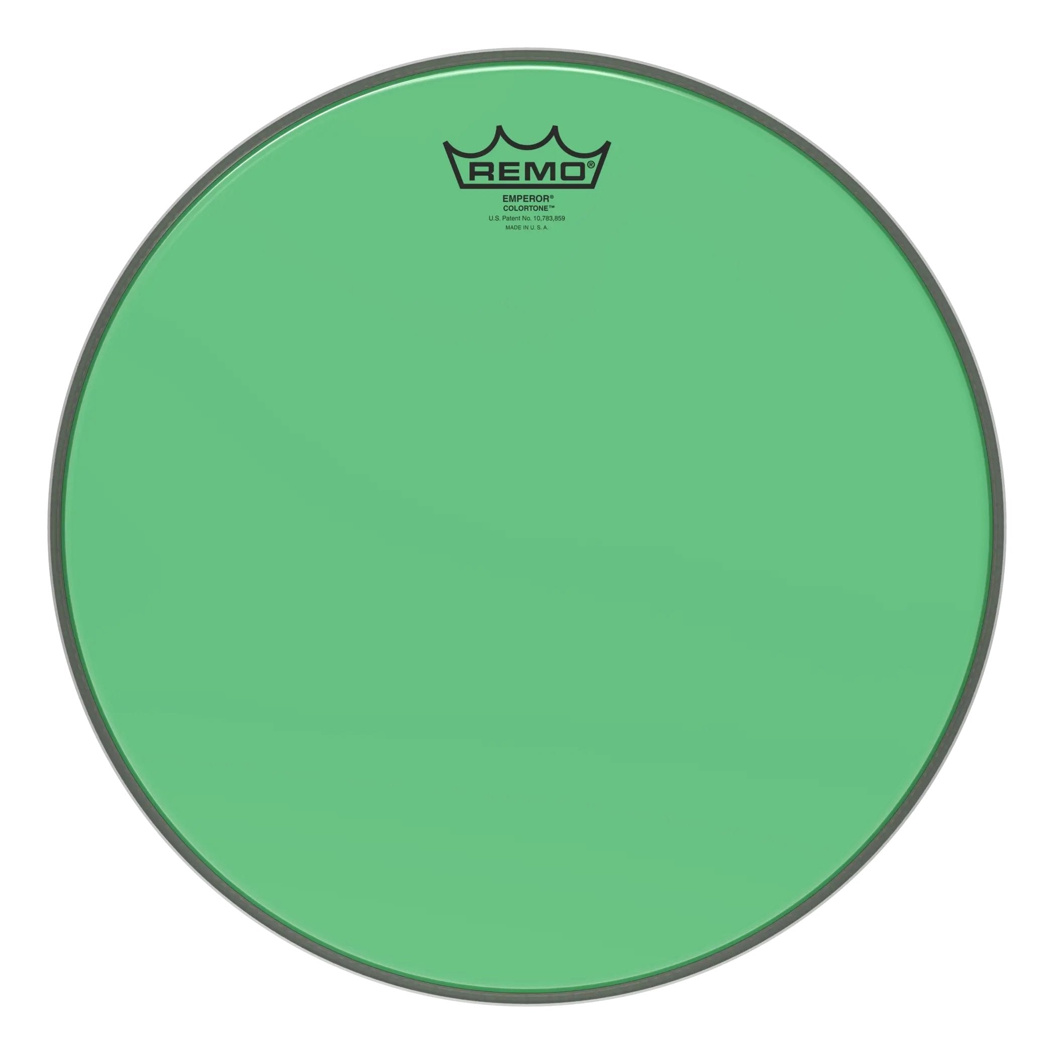 Remo Emperor Colortone Green Drumhead - 14"