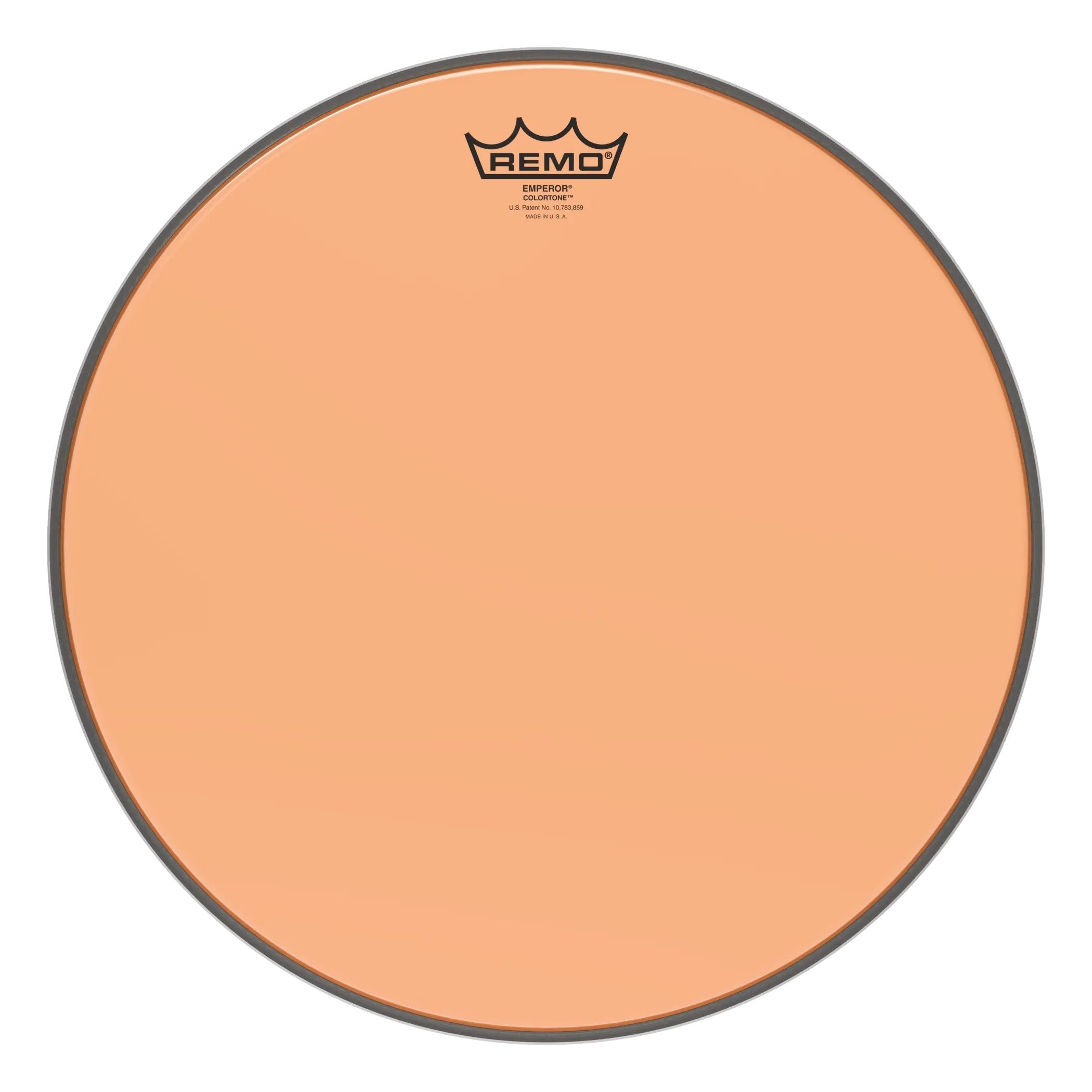 Remo Emperor Colortone Orange Drumhead - 15"