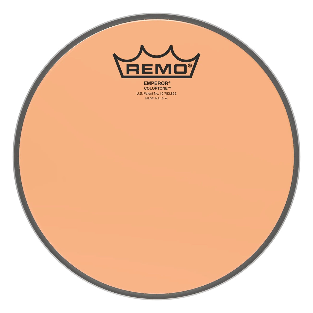 Remo Emperor Colortone Orange Drumhead - 8"