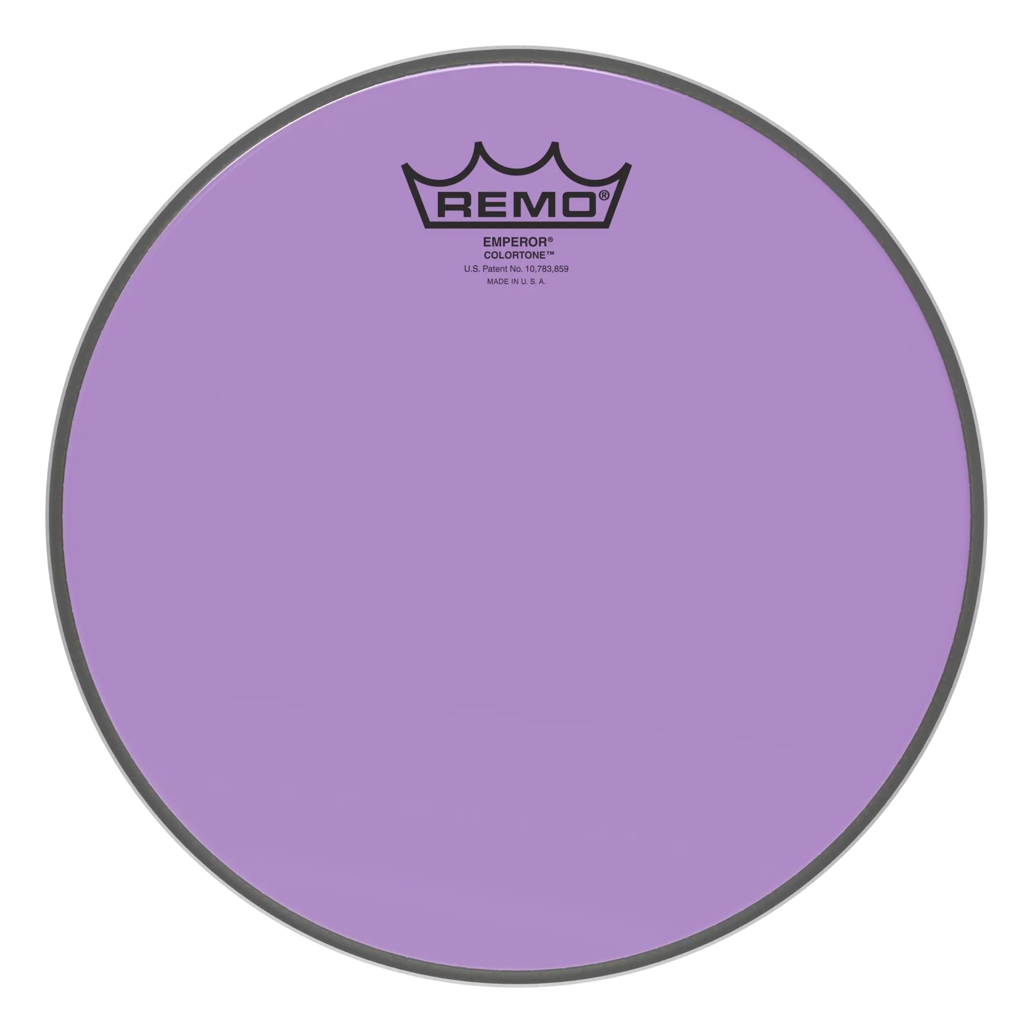 Remo Emperor Colortone Purple Drumhead - 10"