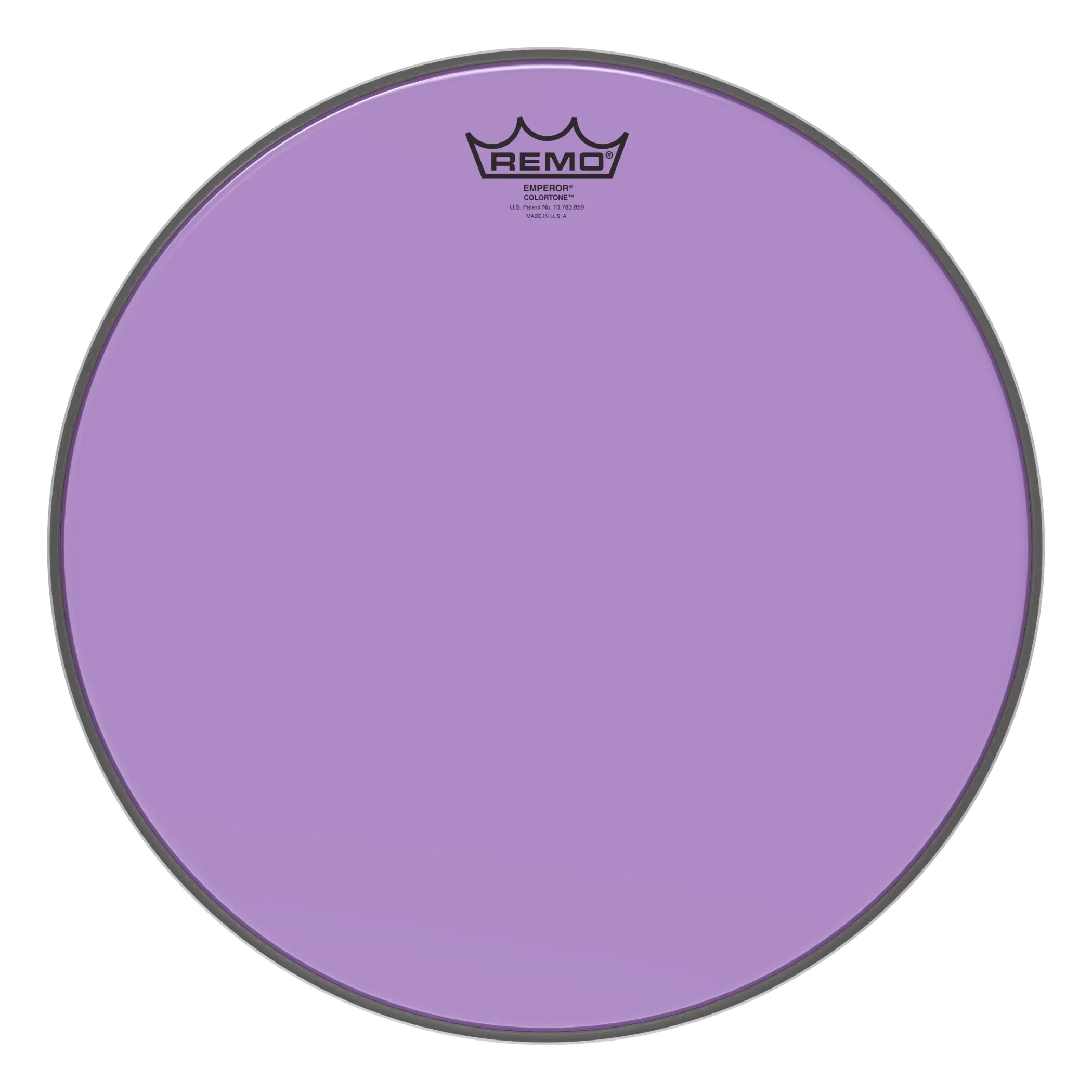 Remo Emperor Colortone Purple Drumhead - 15"