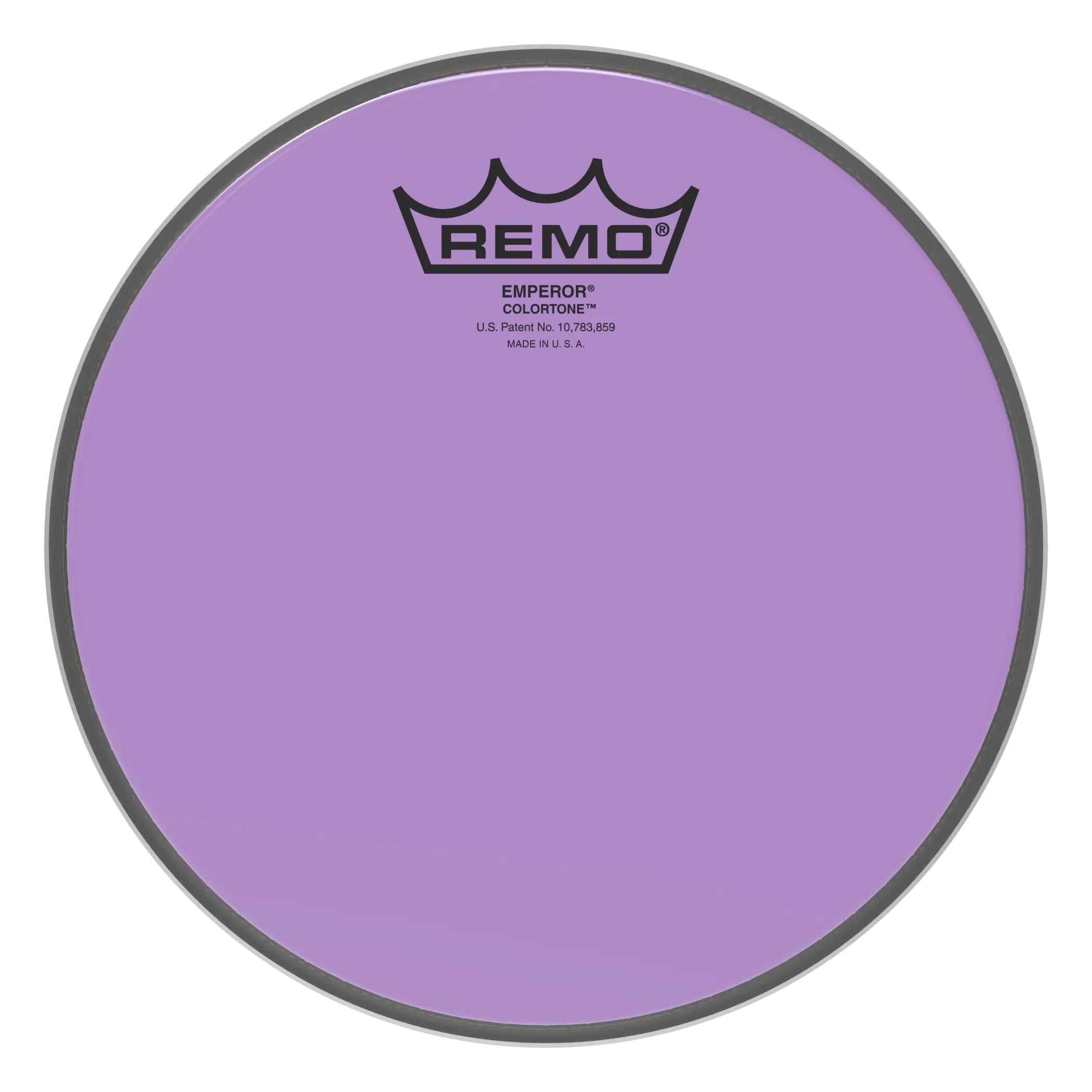 Remo Emperor Colortone Purple Drumhead - 8"