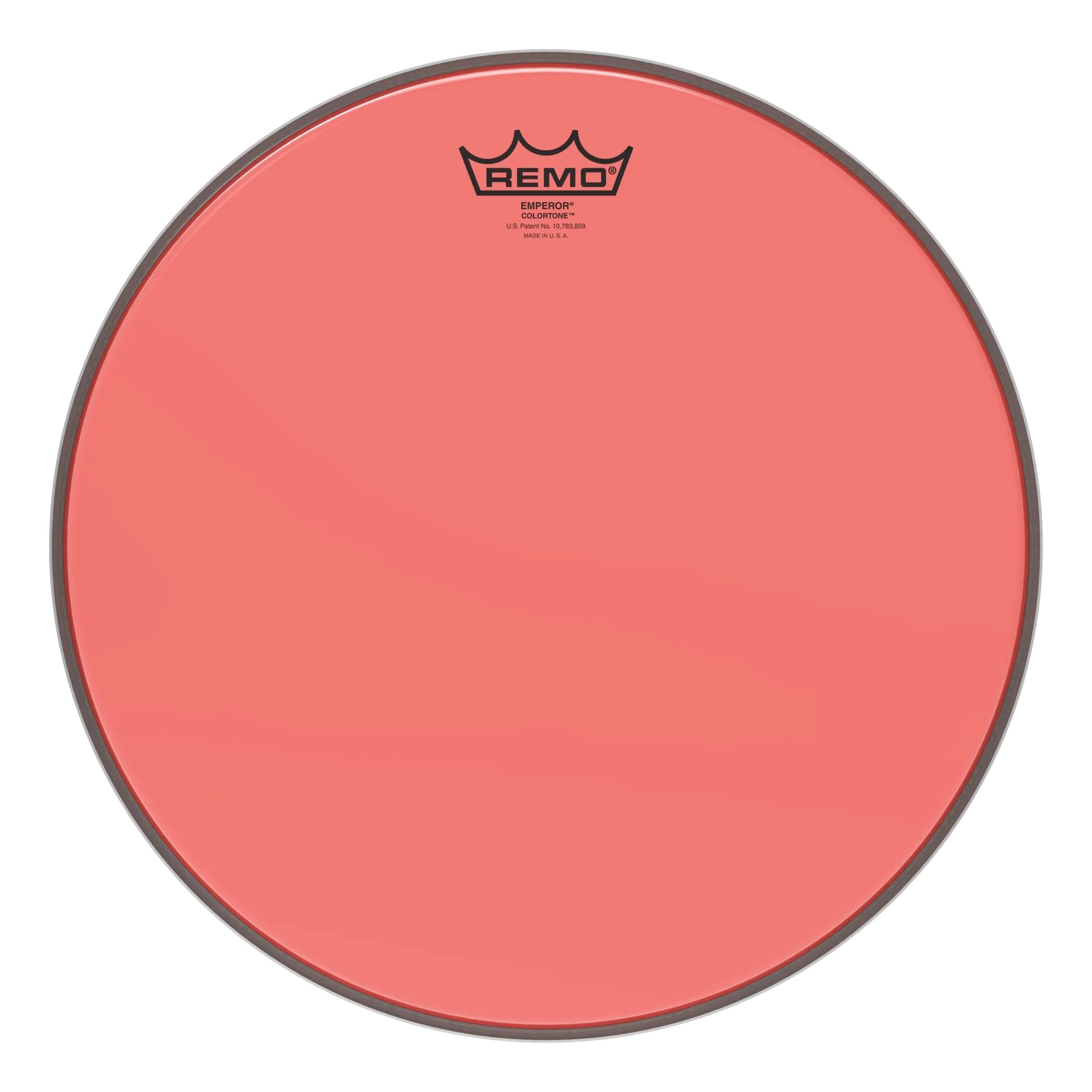 Remo Emperor Colortone Red Drumhead - 14"