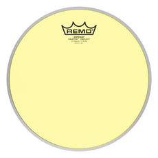 Remo Emperor Colortone Yellow Crimplock Marching Tenor Drumhead - 10"