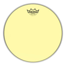 Remo Emperor Colortone Yellow Crimplock Marching Tenor Drumhead - 12"