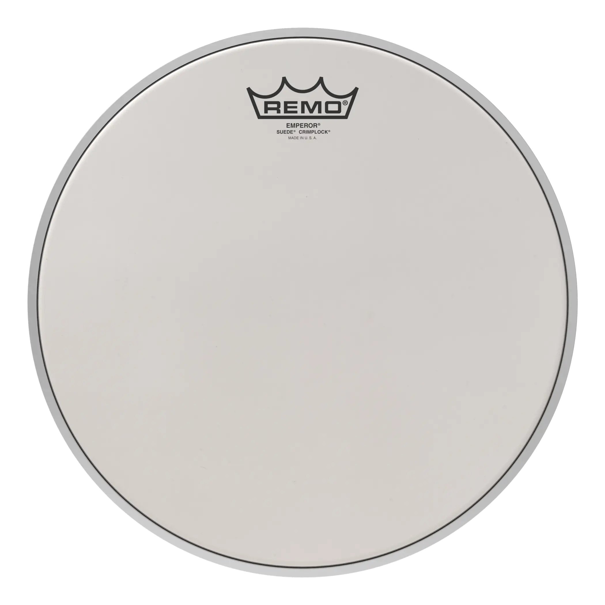 Remo Emperor Suede Crimplock Marching Tenor Drumhead - 12"
