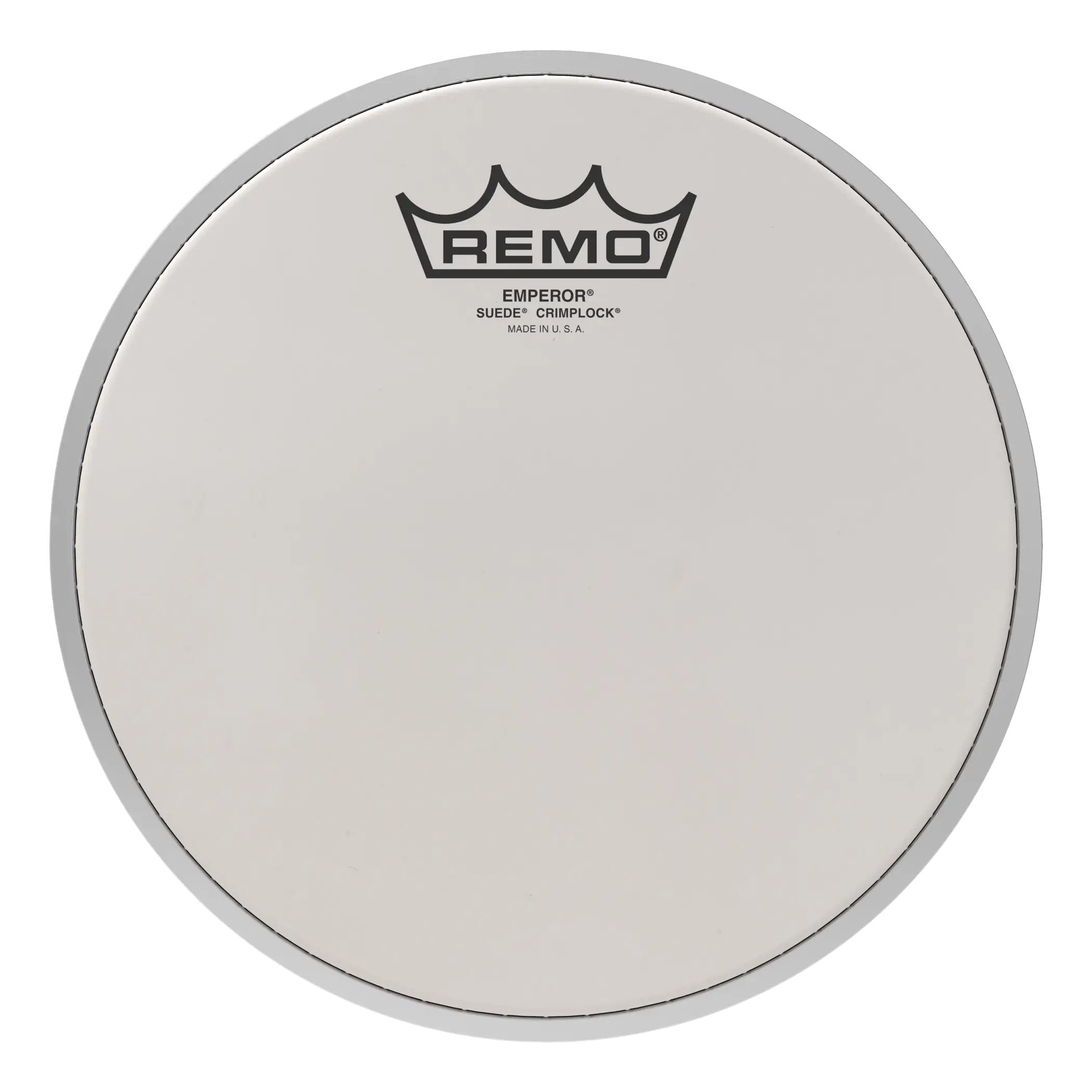 Remo Emperor Suede Crimplock Marching Tenor Drumhead - 8"