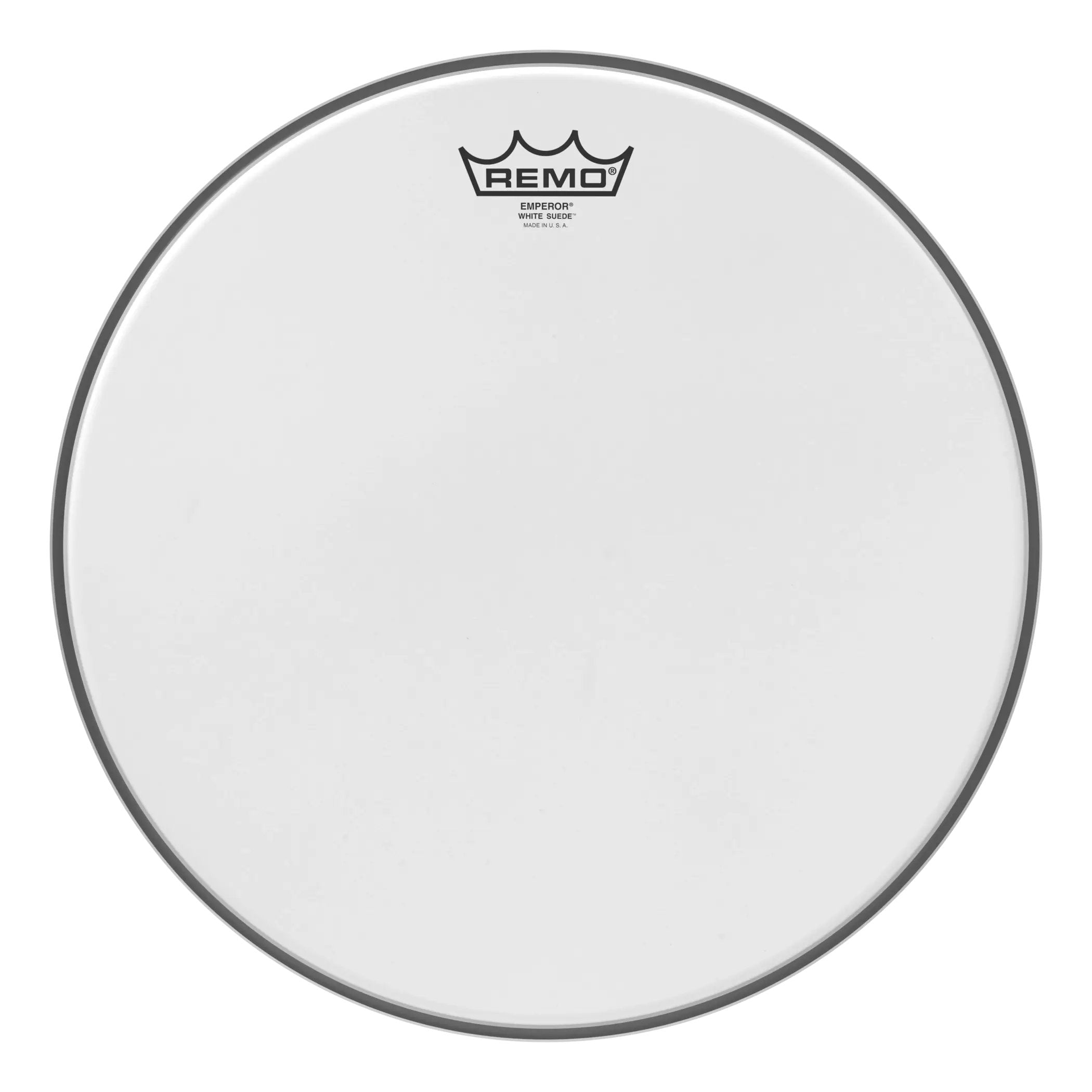 Remo Emperor White Suede Drumhead - 14"