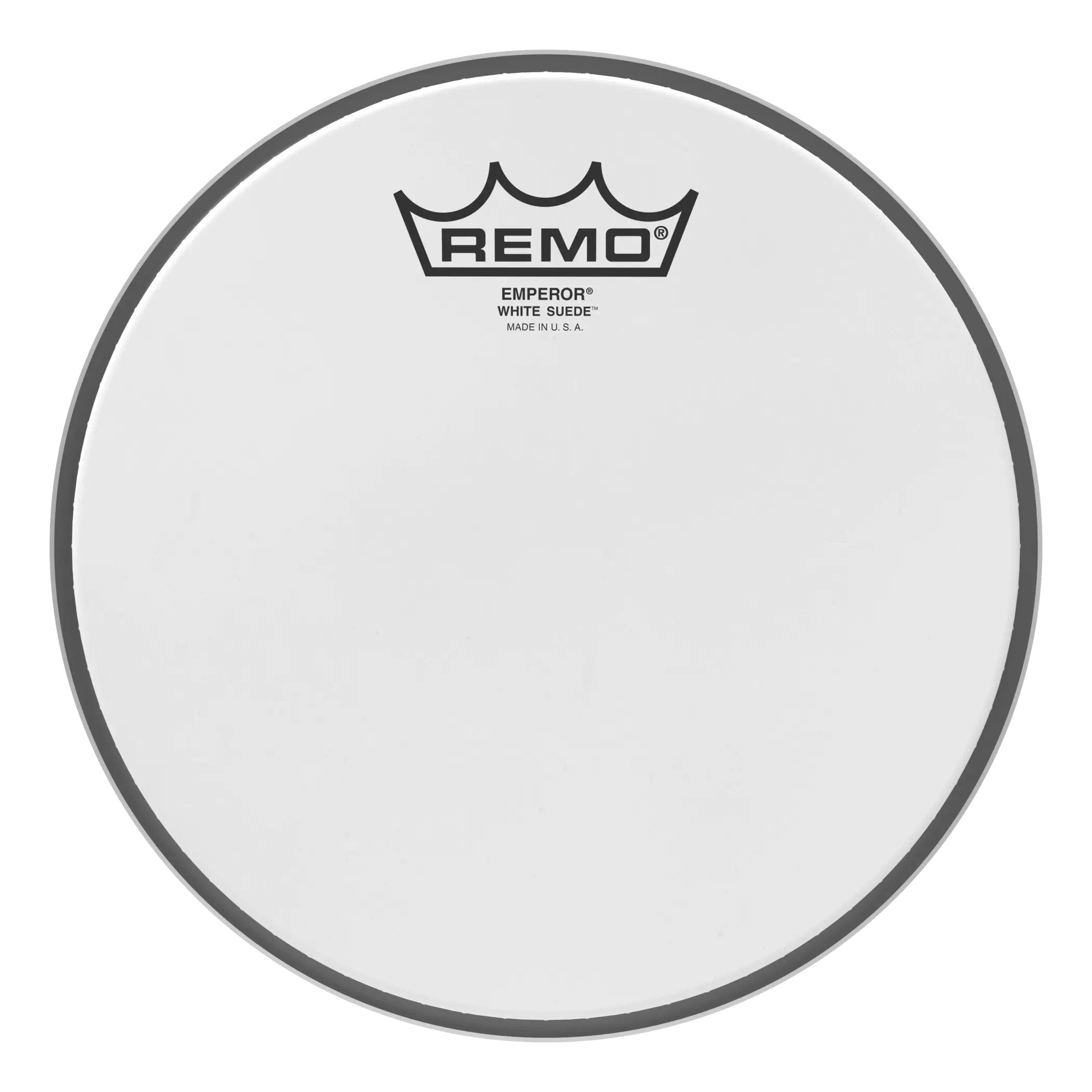 Remo Emperor White Suede Drumhead - 8"