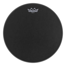Remo Emperor X Black Suede Snare Drumhead - Bottom Black Dot - 14"