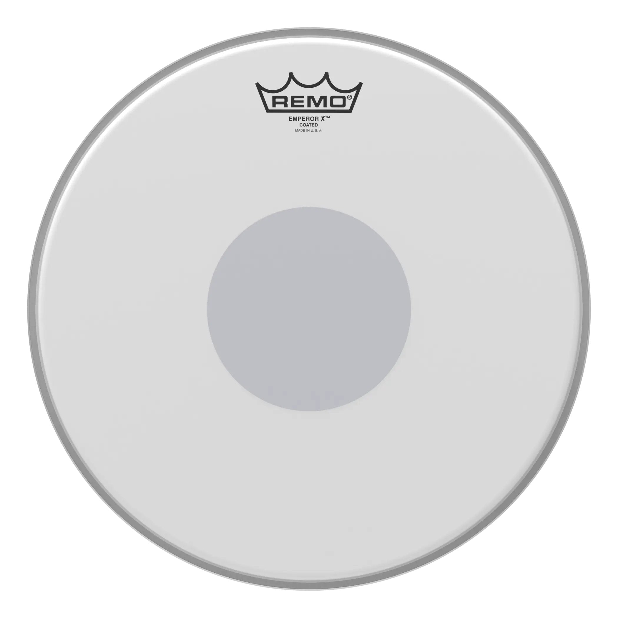 Remo Emperor X Coated Snare Drumhead - Bottom Black Dot - 13"