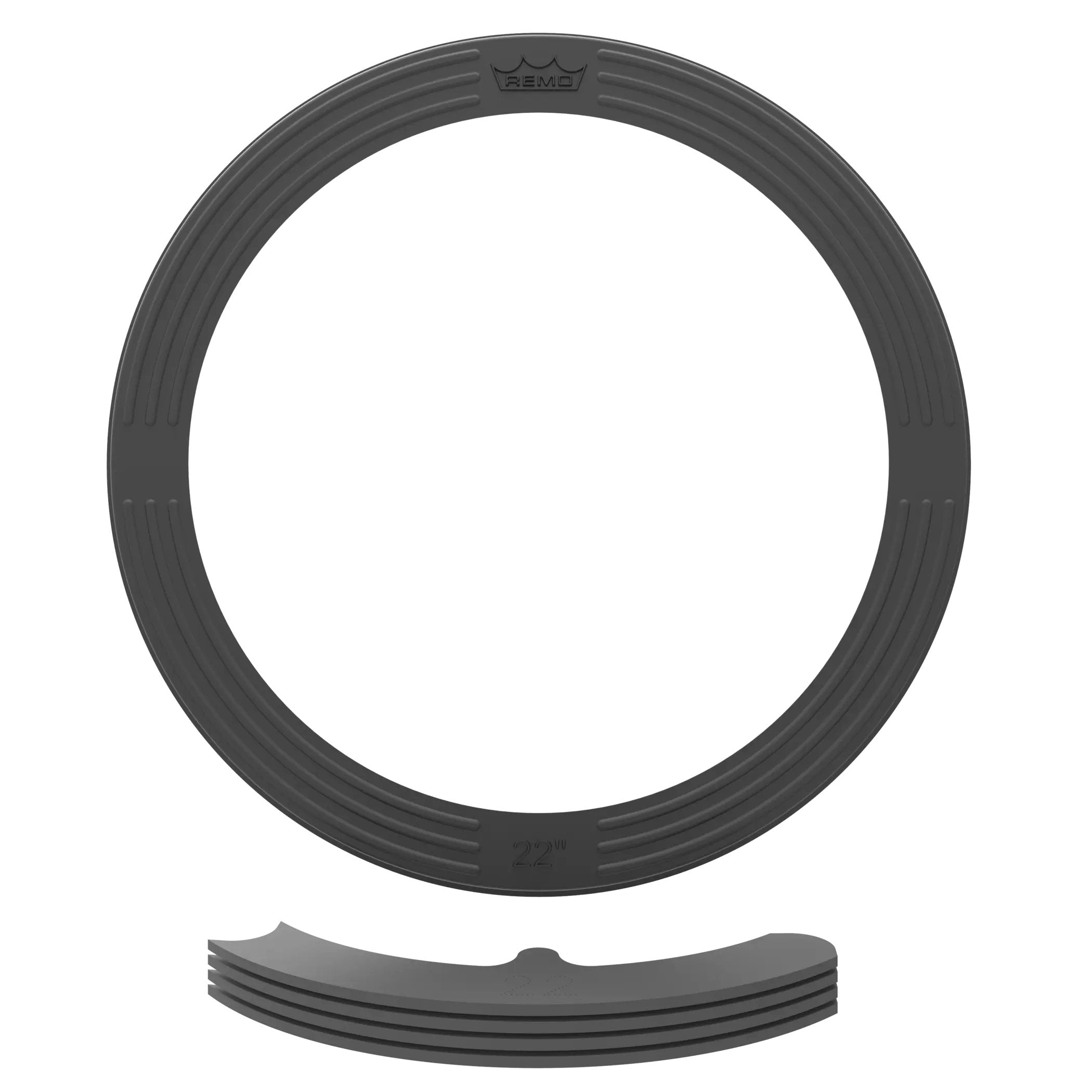 Remo External Sub Muff'l Bass Drum System - 22"