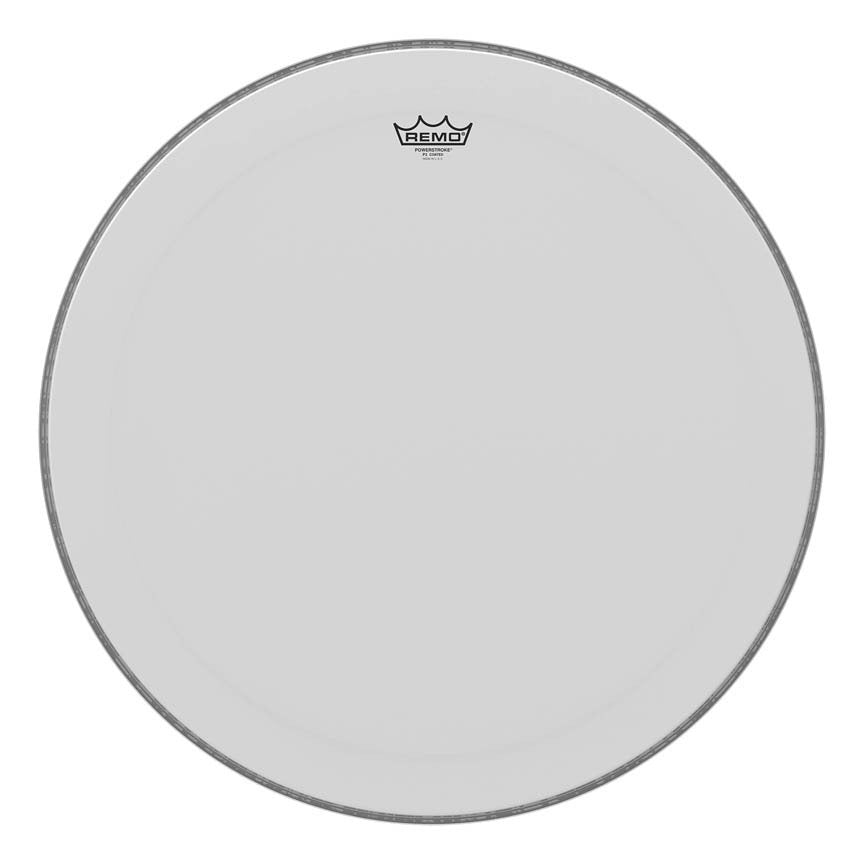 Remo Powerstroke P3 Coated Bass Drumhead No Stripe - 20"