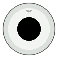 Remo 22" Powerstroke 3 Clear Black Dot Bass Drum head p3-1322-10