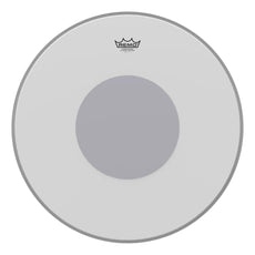Remo P3 Powerstroke Coated Bass Drumhead - Bottom Black Dot - 22"