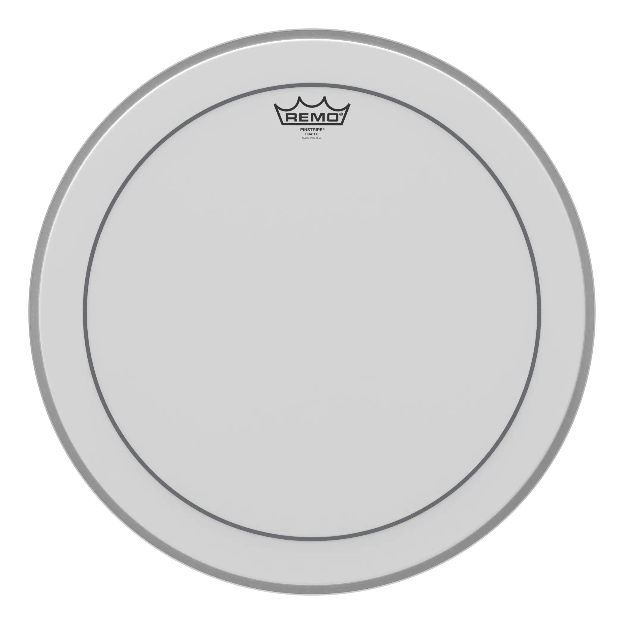 Remo Pinstripe Coated Bass Drumhead - 18"