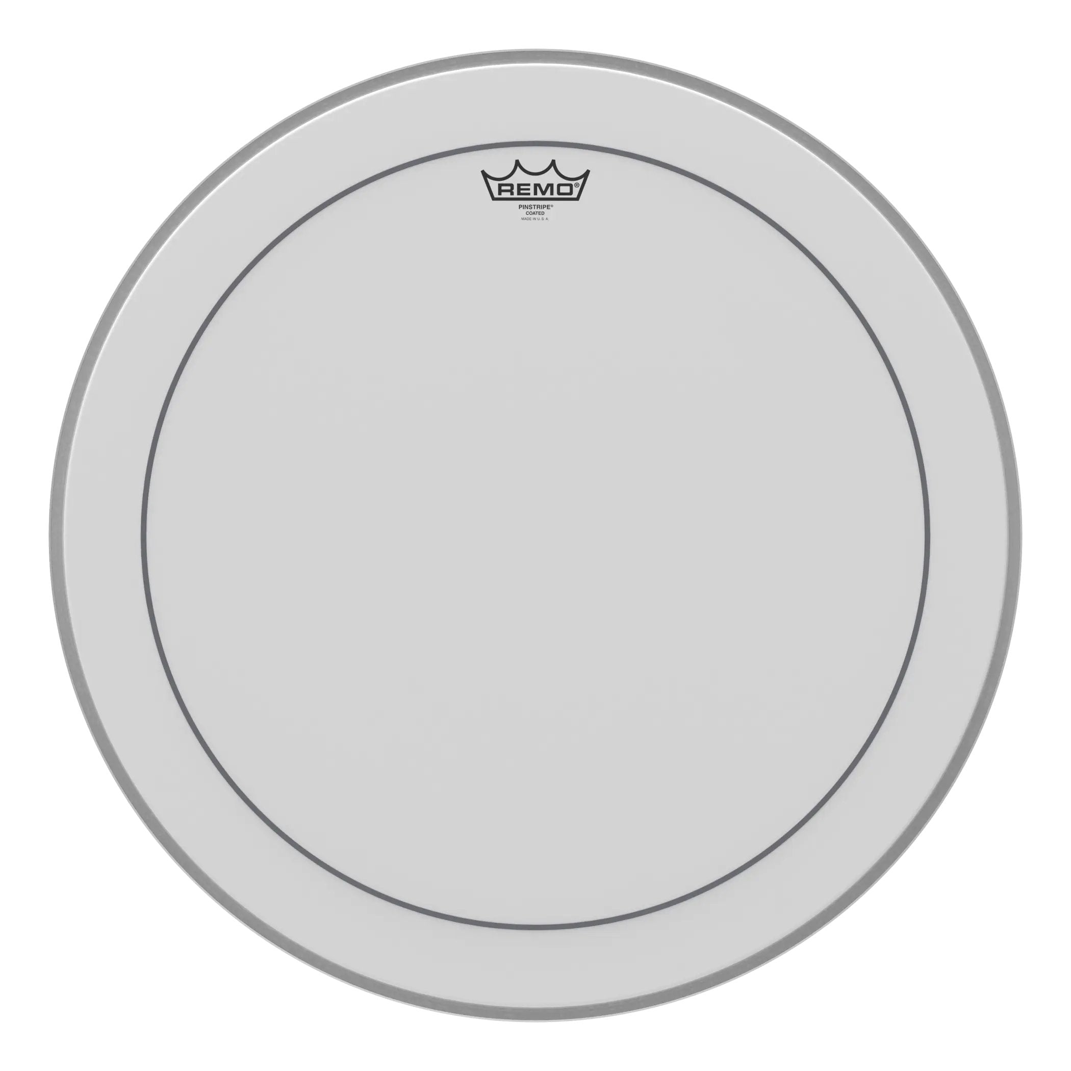 Remo Pinstripe Coated Bass Drumhead - 22"