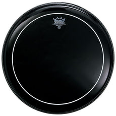 18" Remo Pinstripe Ebony Bass Drum Head
