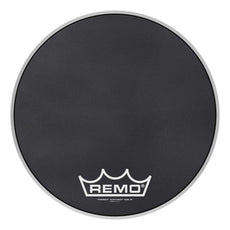 Remo Powermax Black Suede Crimplock Marching Bass Drumhead - 16"