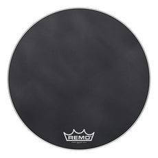 Remo Powermax Black Suede Crimplock Marching Bass Drumhead - 26"