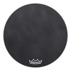 Remo Powermax Black Suede Crimplock Marching Bass Drumhead - 28"