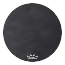 Remo Powermax Black Suede Crimplock Marching Bass Drumhead - 30"