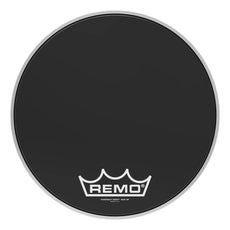 Remo Powermax Ebony Crimplock Marching Bass Drumhead - 16"