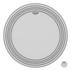 Remo Powersonic Coated Bass Drumhead - 24"