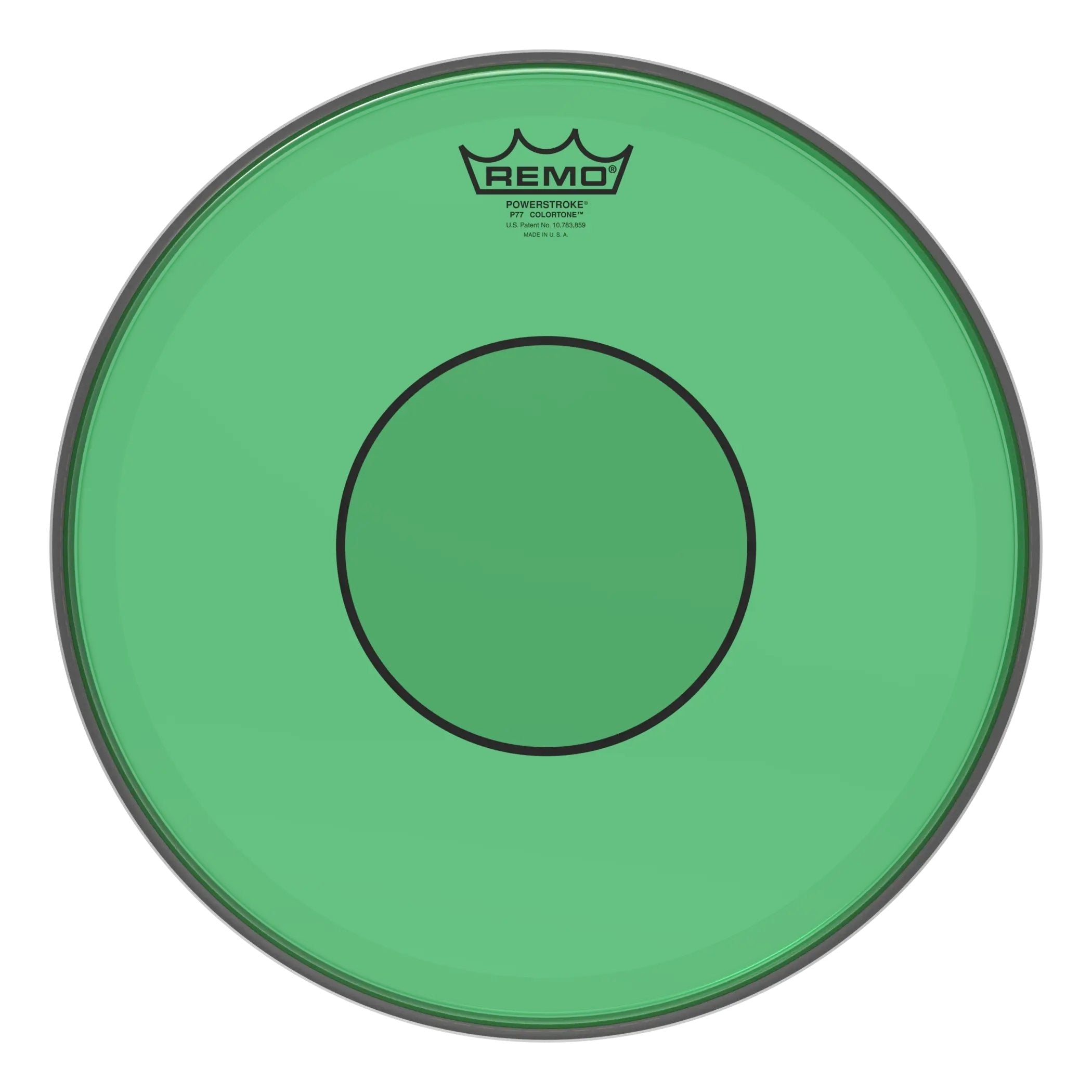 Remo Powerstroke 77 Colortone Green Drumhead - 13"