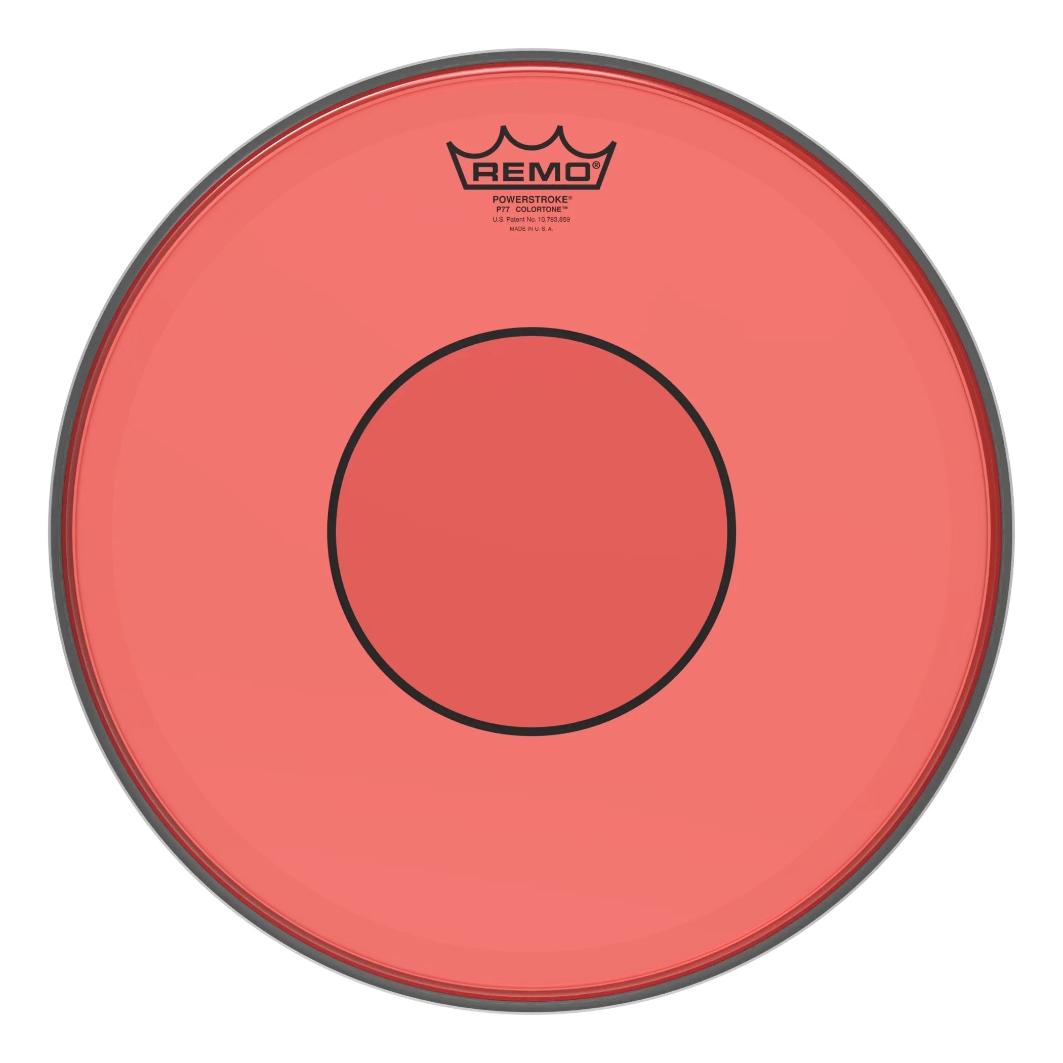 Remo Powerstroke 77 Colortone Red Drumhead - 14"