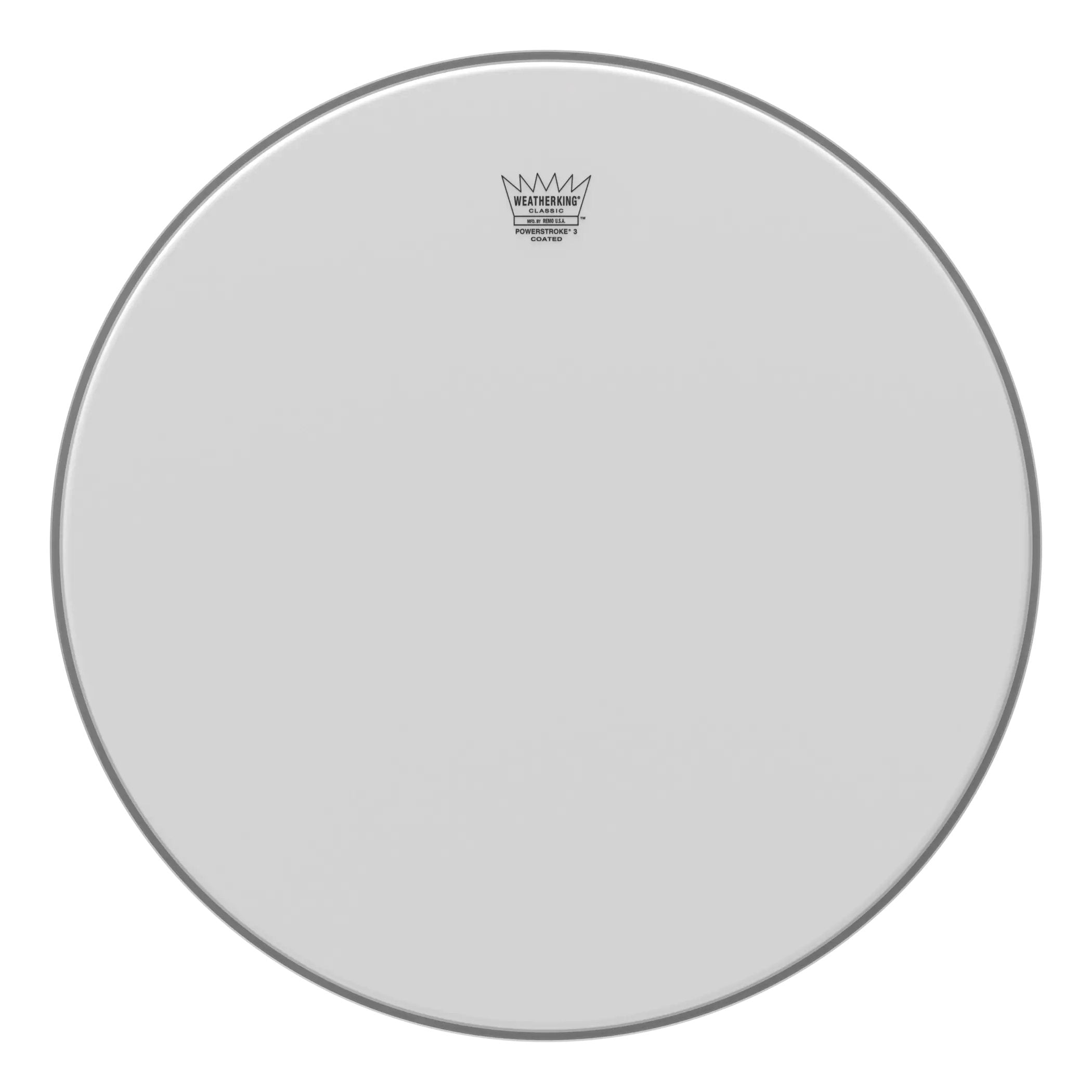 Remo Powerstroke P3 Classic Fit Coated Bass Drumhead - 20"