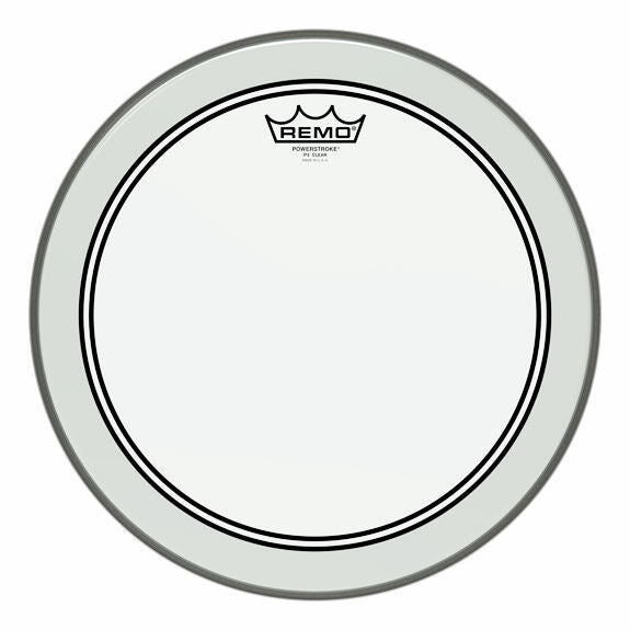 18" Remo Powerstroke 3 Clear Drum Head