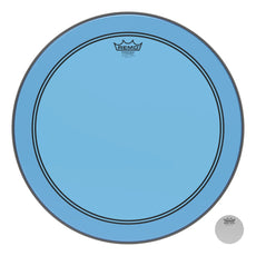 Remo Powerstroke P3 Colortone Blue Bass Drumhead - 18"