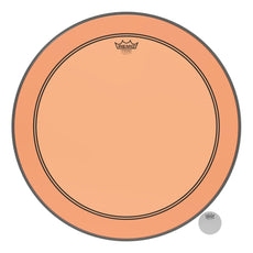 Remo Powerstroke P3 Colortone Orange Bass Drumhead - 24"